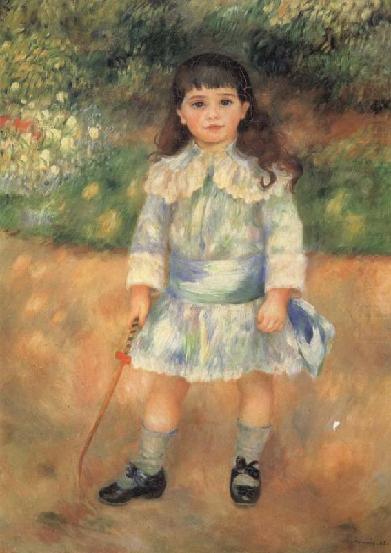 Child with a Whip, Pierre Auguste Renoir